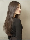小顔ロング＃髪質改善＃白髪ぼかし＃鎌倉＃40代＃グレージュ