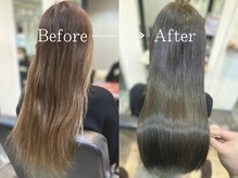 【梅田でBIGOUDIだけ】新成分髪質改善トリートメント『トステア』のスタイルケア