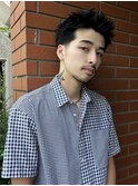 スパイキーショート ピンパーマ 刈り上げショート