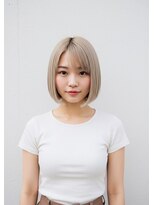 ブリックバイブレイス 千葉 千葉中央(brick by brace)&nbsp;千葉駅/オリーブグレー/小顔/ココアベージュ