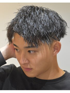 MEN’S HAIR/波巻きツイストスパイラル/フェザーパーマ/都島/J