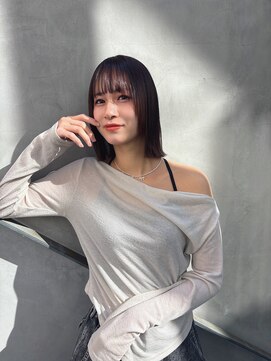 トリッカ 代官山(tricca) 切りっぱなしボブ