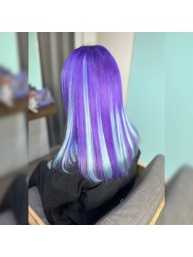 リノ(Lino) 原色!パープル×ブルー