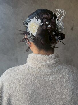 ヘアーメイク グレース 本店(HAIR MAKE GRACE) 成人式　カチモリスタイル