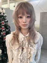 カシェ ホリエ(CACHE HORIE)&nbsp;ハイトーンベージュ / グレージュ / レイヤーカット / 小田