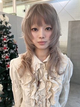 カシェ ホリエ(CACHE HORIE) ハイトーンベージュ / グレージュ / レイヤーカット / 小田