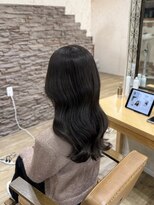 ヘア カンパニー トワ 千葉店(TOWA)&nbsp;千葉/千葉駅/ダブルカラー/ダークアッシュ/黒髪/ヘッドスパ