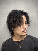 サーフカールパーマ/ツイストスパイラルパーマ/縦落ちスパイラル