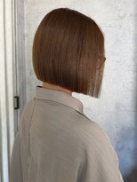 アイリス 天文館店(AIRIS) タッセルボブ ブリーチカラー オリーブアッシュ 髪質改善 20代