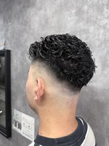 スピン 本八幡(SPIN)&nbsp;MEN’S HAIR/サーフカール/刈り上げセンターパート/本八幡