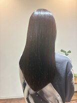 セレスト 心斎橋店(CELESTE)&nbsp;【夏のうねり】カシミアシルク縮毛矯正＋髪質改善トリートメント