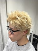 ハイトーンスパイキーショート