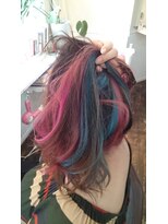 ヘアメイクアンドスパ エステ カエル(Hair make&SPA Kaeru)&nbsp;ポイントインナーカラー