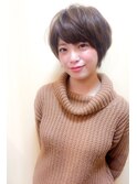 【morio池袋】人気の大人かわいいとろみモード小顔ショート