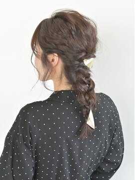 オートル 綱島店(AUTRE by FUGA hair) こなれ感！編みおろしヘア☆【AUTRE綱島店】 20代30代40代50代