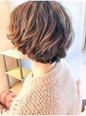 【morio鶴瀬】外国人風グラデーションカラーショート