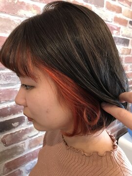 アートアンドヘアーデザイン ダイアリー(Art Hair design Diary) 【Diary】レッド＋オレンジ