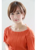 大人可愛い小顔ショート