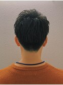 メンズツーブロック／銀座／理容室