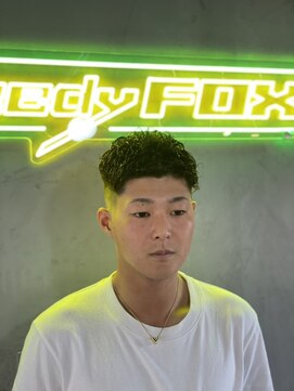 グリーディーフォックス 代々木(Greedy FOX) かき上げヘア/サイドパート/韓国マッシュ/フェードカット/代々木