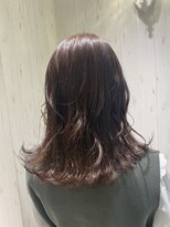 ラ ブランシュ 大宮(La Blanche)&nbsp;大宮/ミニウルフ/テラコッタ/デジタルパーマ/くすみブルー/前髪