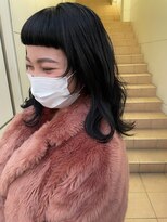 クララ サカエ(CLALA Sakae LA.DONNA group)&nbsp;顔周りウルフ