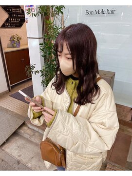 ボン マール ヘアー(Bon Male hair) ゆるふわラベンダー