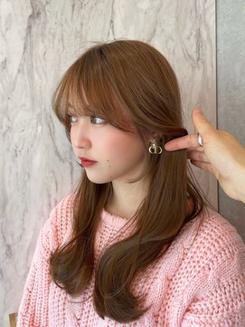 ルームバイシー 新宿(Loom. by Sea) 結んでもおろしても可愛いお顔まわり/ベビーバング【Loom.林】