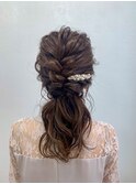 結婚式ヘアアレンジ