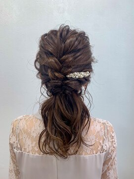 ユラギフロムユイマァル 水島店(YURAGI from YUIMARL) 結婚式ヘアアレンジ