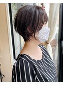 【ラベンダーベージュ】上品な大人美人ショートボブ☆