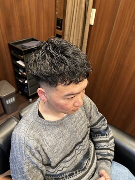 ヒロギンザ 御徒町店(HIRO GINZA) フェード×スペインカール