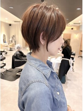 ヴィサージュタイム(VISAGE thyme) 大人丸みショートボブ/ショートボブ/マッシュショート/ベージュ