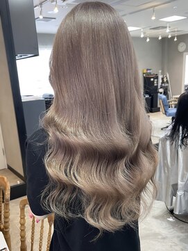 アールプラスヘアサロン(ar+ hair salon) グレージュカラー