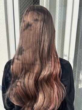 バイオレット 表参道店(Violet) シルキーベージュ×ピンクベージュカラー
