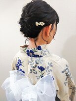 横濱ハイカラ美容院(haikara美容院) 浴衣着付けとヘアセット