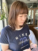 フェリア 池田(FERIA)&nbsp;大人可愛い20代30代40代小顔ウルフレイヤーボブ丸みショートボブ