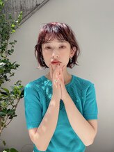 トイロ 中目黒(Toiro)&nbsp;ミニボブパーマ/外はねパーマ/オン眉パーマ【大毛亮佑】