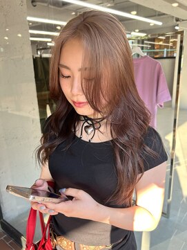 ノラ ヘアーサロン(NORA HAIR SALON) 【大久保】ルーツカラー、ベージュブラウンカラー