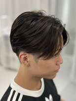 バース 梅田中崎町店(BIRTH)&nbsp;ニュアンスパーマセンターパート韓国ワンカールパーマ韓国メンズ