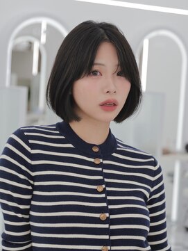 コア 表参道(COA) ボブヘア/レイヤーカット/ウェットヘア/オリーブベージュ/表参道