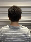 ボーイッシュショート×グレージュカラー