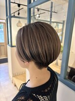 ラソニシカサイ(Lazo nishikasai)&nbsp;透明感ミルクティーアッシュショート