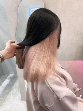 ロンド レア 天神大名店(Lond Le’a) 小顔に見せるヘア/ワンレン/ボブウルフ/ネビージュ/黒髪カタログ