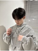 メンズカット/シースルーマッシュ