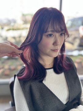 ティック 福井鯖江店(tic.) 春にオススメ！ピンクインナーカラー