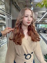 ユニオンリット(Union lit)&nbsp;ケアブリーチを使ったブランドルーツカラー