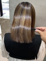 ロンドポレール 北千住(Lond polaire)&nbsp;髪質改善縮毛矯正レイヤーカット顔周り前髪韓国ミニウルフ