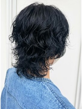 シャルティア(SHALLTIA) パーマショート/ウルフカット/個性的/メンズライク