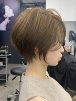 ブレス ヘアデザイン(BLESS hair design)&nbsp;静岡ショートカット白髪染め切りっぱなしボブ大人ショートボブ